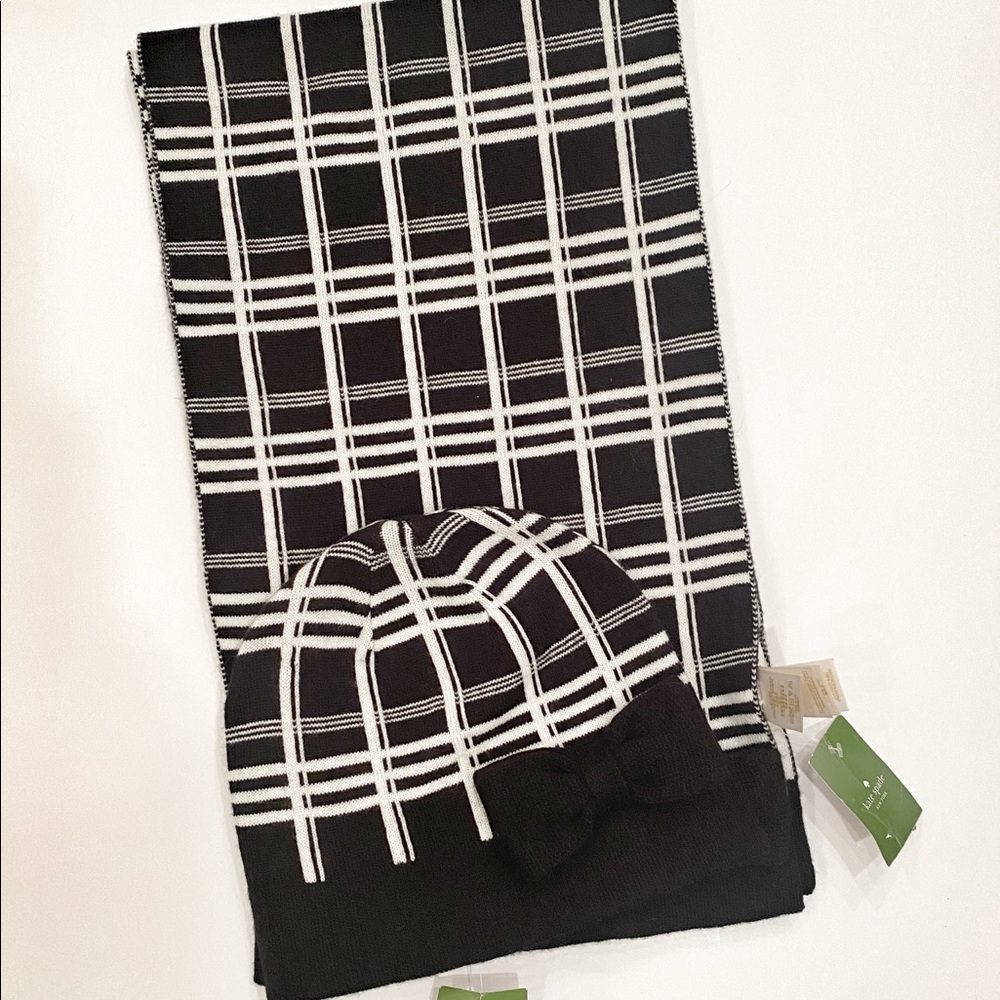 NWT KATE SPADE HAT AND SCARF